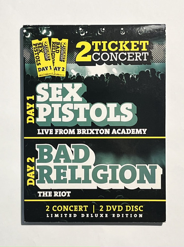 Dvd  - Sex Pistols Y Bad Religion - Live (2 Dvd)