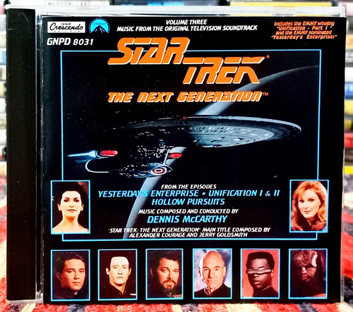 Star Trek Cd The Next Generation Music Of The Serie Como Nue