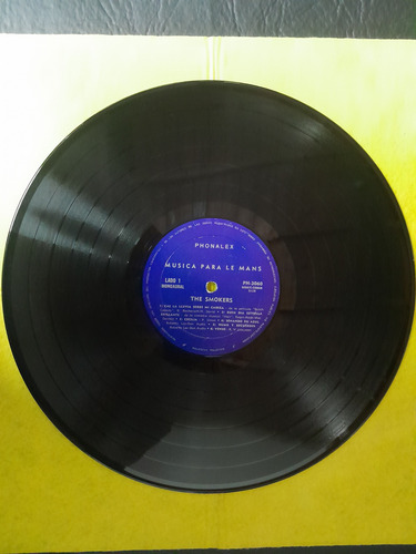 Música Para Le Mans The Smokers , Disco Vinilo Lp (Usado)