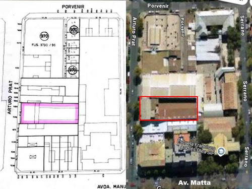 Venta Céntrica Bodega Comercial, Arturo Prat - Av. Matta.
