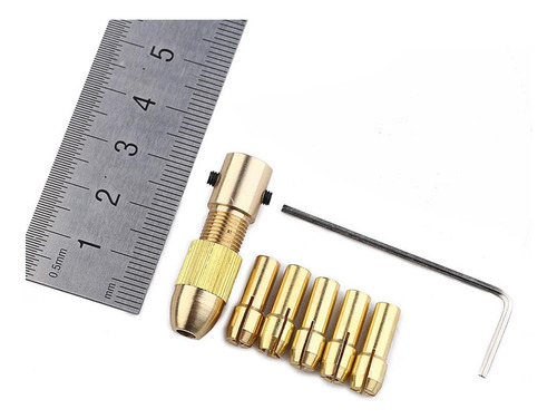 A 9pcs Taladro Eléctrico Mini Brocas Herramientas Manuales