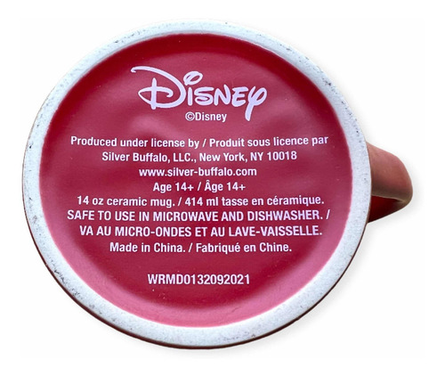 Taza De Minnie Mouse Disney 400 Ml F3 (Usado)