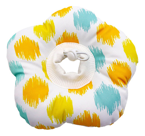Almohada De Cuello Isabelino Con Bonito Diseño Floral