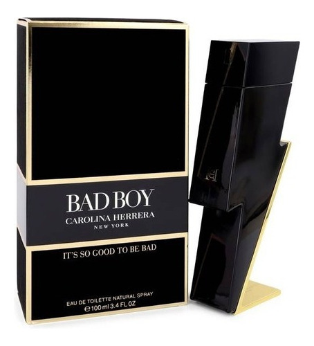 Perfume Original Bad Boy Carolina Herrera 100ml Edt 