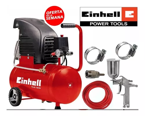 Compresor Aire 2 Hp Pistola Pintar + Manguera Gratis Einhell