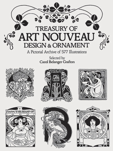 Libro: Treasury Of Art Nouveau Design & Ornament (dover
