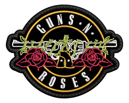 Parche Bordado Guns N Roses Blacklabeldesigns