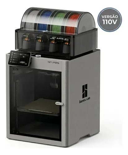 Impressora 3d Bambu Lab P2s Combo Cor Cinza-escuro