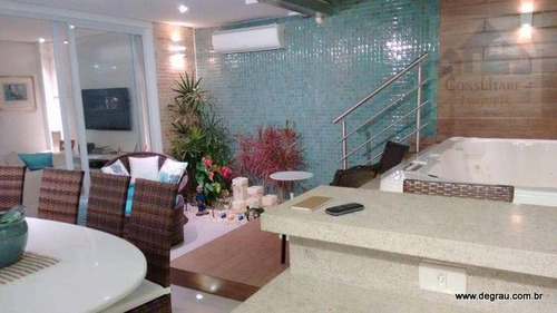 Casa Com 4 Dormitórios À Venda, 350 M² Por R$ 2.013.000,00 - Jardim Três Marias - Guarujá/sp - Ca0342