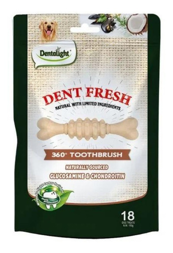 Petisco P/ Cães Dentalight Dent Fresh Escova 360 Articulação