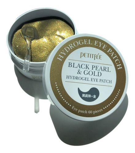 Petitfee Black Pearl & Gold Parche De Hydrogel Para Ojos