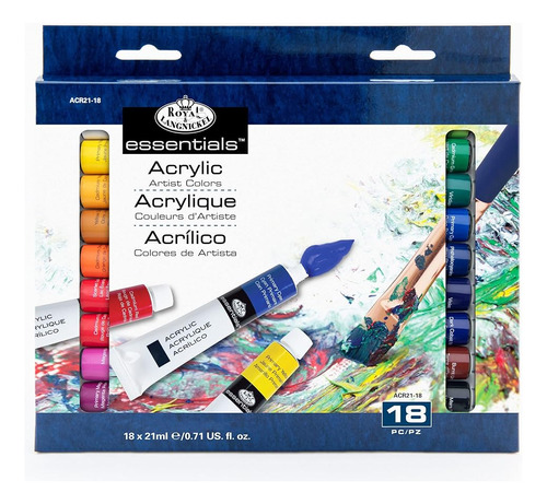 Royal & Langnickel Acrylic Color Artist Tube Paint, 21 Ml, P