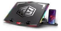 Comprar Cooler Para Laptop Notebook Cybercool Halion Ha-k7 Rgb