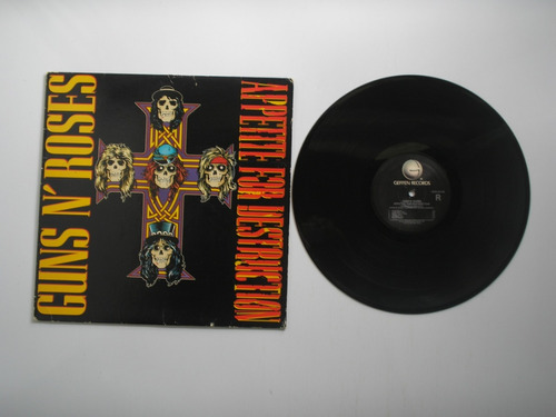 Lp Vinilo Guns,n Roses Apetite For Destruction Prin Usa 1987