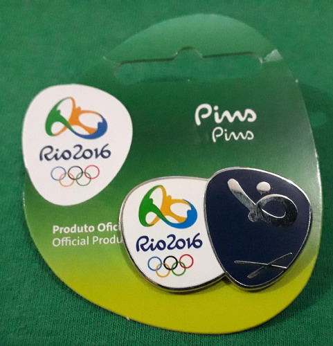 Pin Olímpico - Rio 2016 - Ginástica Trampolim - Memorabilia