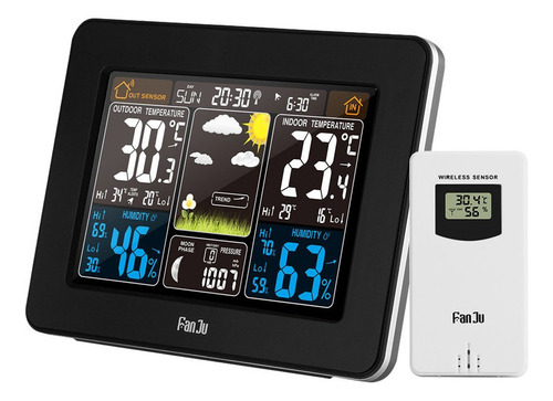 Fanju Fj3365 Weather Station With Indoor/outdoor Color