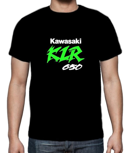 Remera Klr 650 Kawasaki Calidad Algodón (premium)