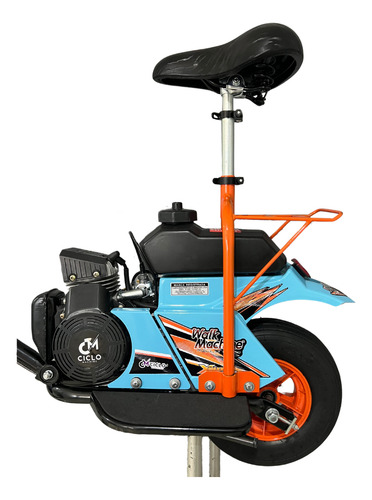 Walk Machine Azul Claro C/ Kit Banco Laranja Modelo/ano 2025