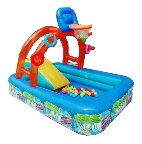 Piscina Inflable Parque Acuatico Tobogan Niños 312/ Jp Ideas