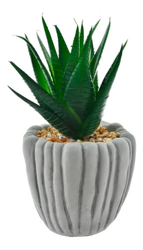 Planta Decorativa Artificial Aloe Piedra