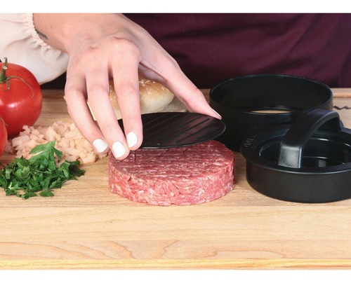 Imagem 6 de 7 de Non-stick Hambúrguer Almôndegas Rissóis Imprensa Fabricante