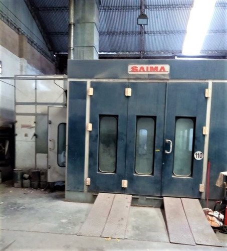 Cabina De Pintura Con Horno. Saima - Posible Permuta + $$$