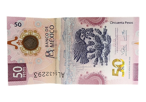 Billete 50 Pesos Ajolote