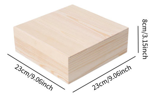 Caja De Almacenamiento De Madera Joya De Joya Portátil De L