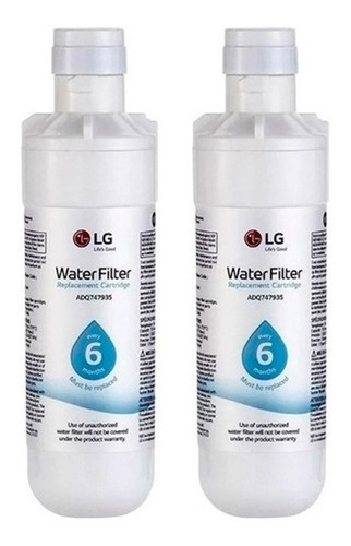 Filtro Para Refrigerador LG Lt1000 Pack De 2