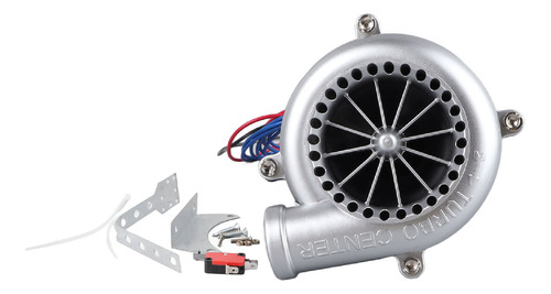 Simulador De Válvula De Escape Turbo De 12 V, Plata Extraord