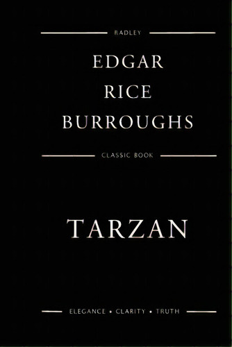 Tarzan, De Burroughs, Edgar Rice. Editorial Createspace, Tapa Blanda En Inglés