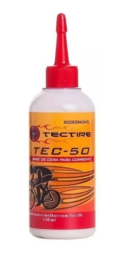 Cera Lubrificante P/ Corrente Tectire Tec 50 Bio 120ml Bike