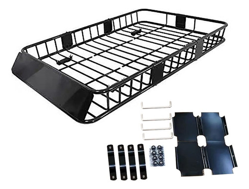 64 Inch Roof Rack Extension Cargo Suv Top Luggage Basket