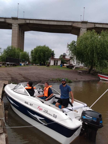 Lancha Open 3v Bianca 510 Power Tec 40 Hp Nautica Milione 6