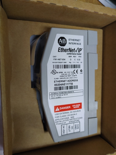 Allen Bradley 1761-net-eni Ethernet Interface Nuevo .