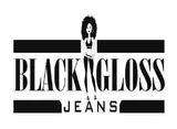 Black Gloss Jeans