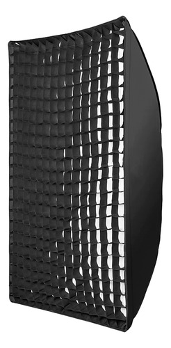 Softbox Bowens 60x90 Com Grid E Tela Difusora P/ Flash Tocha