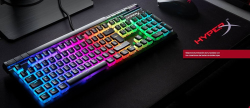 Set Teclas Hyperx Pudding Keypads Abs Negras Y Blancas Latam