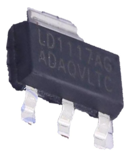 Pack X10 Transistor Regulador Voltaje Ld1117ag Ld1117 1117