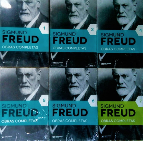 Lote X 7 Freud Obras Completas Siglo Veintiuno