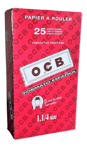 Papel  Ocb Blanco X 25 Unidades  1 1/4 78mm Para Armar