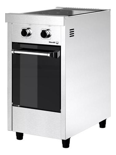 Cocina Morelli Nano Eléctrica 2 Hornallas 220v Puerta Visor