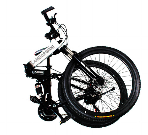 Bicicleta Plegable Rodado 26 Lamborghini Con Cambios Shimano