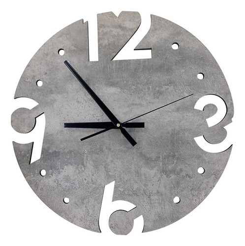 Reloj Edimburgo Madera Calada Mdf 30x30cm