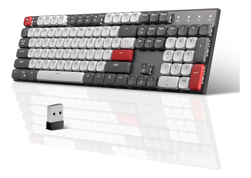 Teclado Mecánico Inalámbrico Magegee Moon104 Rgb 104