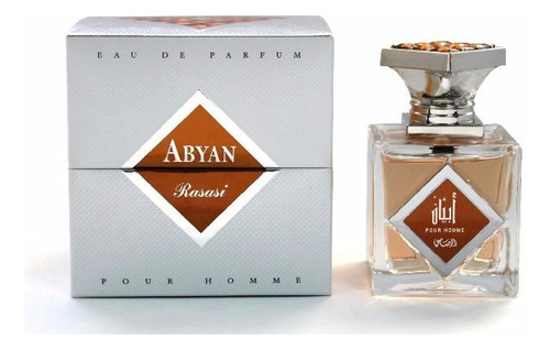 Perfume para hombre Rasasi Abyan Pour Homme Edp Original, 95 ml