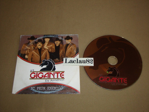 Gigante De America Mi Peor Enemigo 2004 Bmg Cd Single Promo