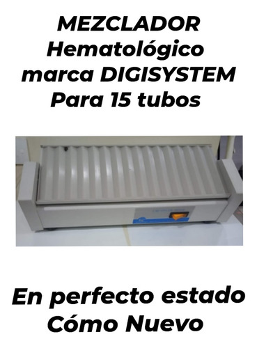 Mezclador De Tubos Digisystem De 15 Ptos.