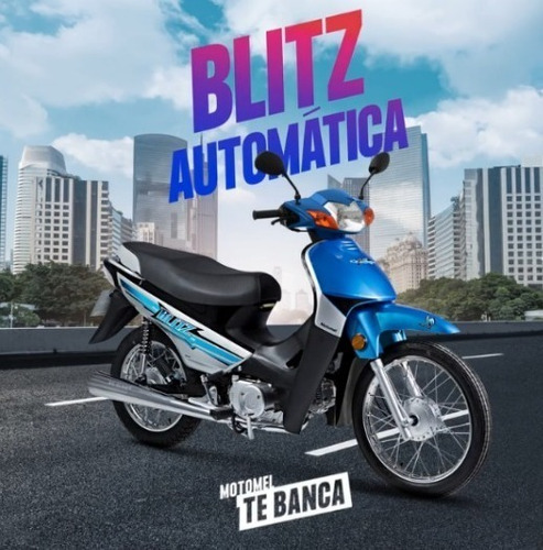 Motomel Blitz 110 Automatica 0km 2023 Smash Scooter Ap Motos