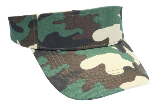 Visera Vincha Deportiva Camuflada Para Running Trekking